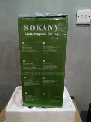 Sokany Blender Glass Bowl 800w Pure Copper
