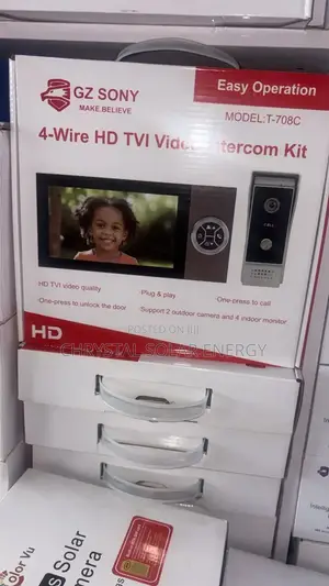 Gz Sony4-Wire Hd Tvi Video Tercom KitHd Tvi Video Quality