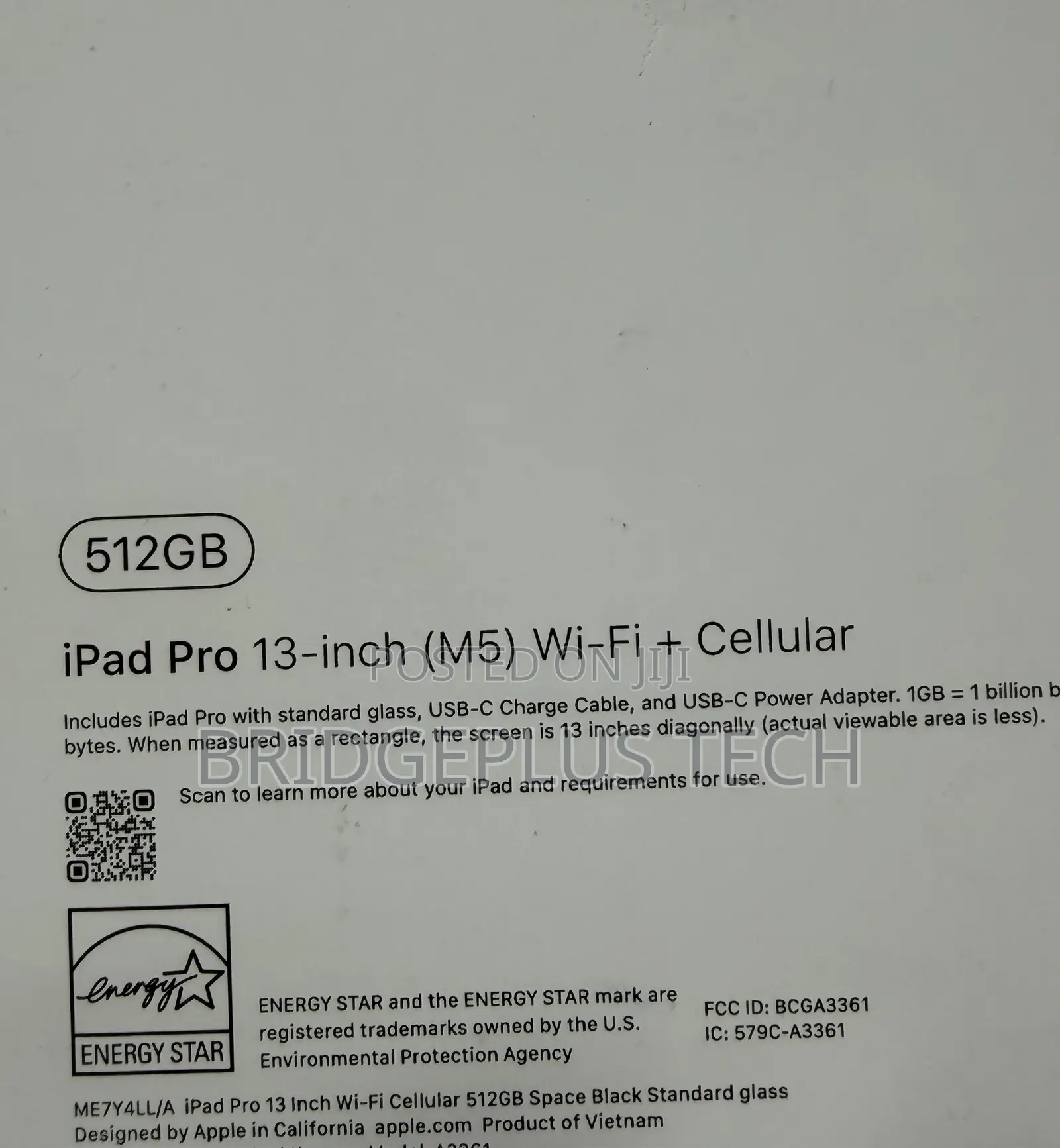 New Apple iPad Pro 13 (2025) 512 GB