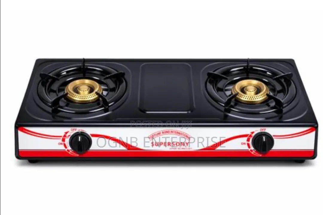 Supersony Double Table Gas Cooker