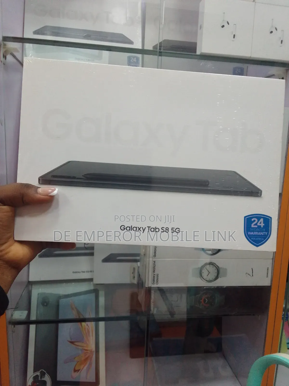 New Samsung Galaxy Tab S8 256 GB Black