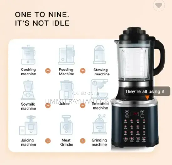 Hot And Cold Nutritional Blender (Commercial Blender)