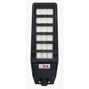 Solar Street Lamp + Remote Control - 400w - Black