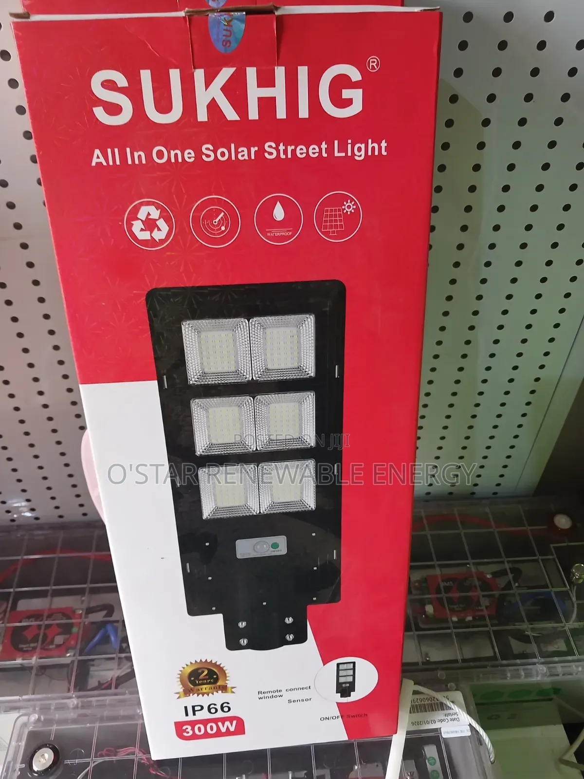 Sukhig 300watts Solar Street Lights