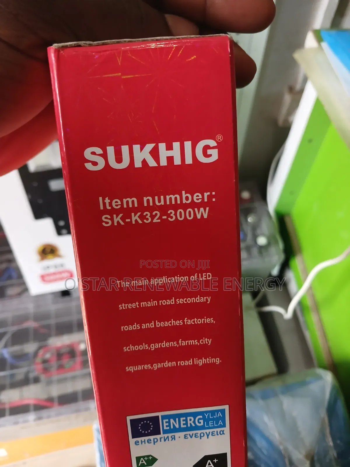 Sukhig 300watts Solar Street Lights