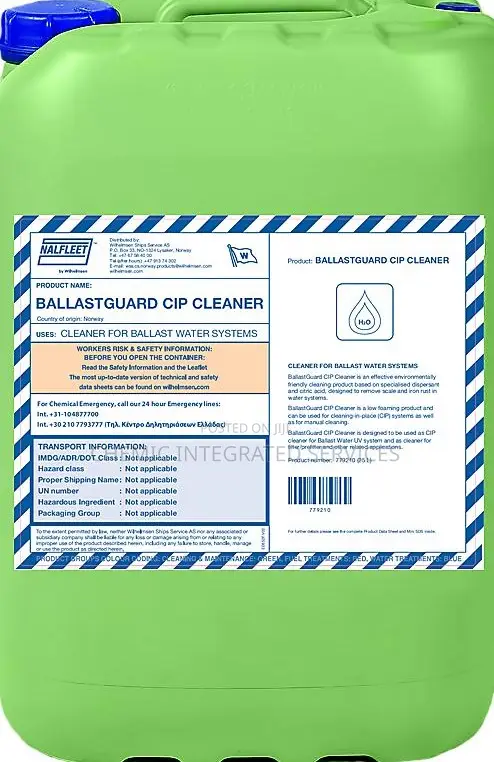 Ballastguard Cip Cleaner