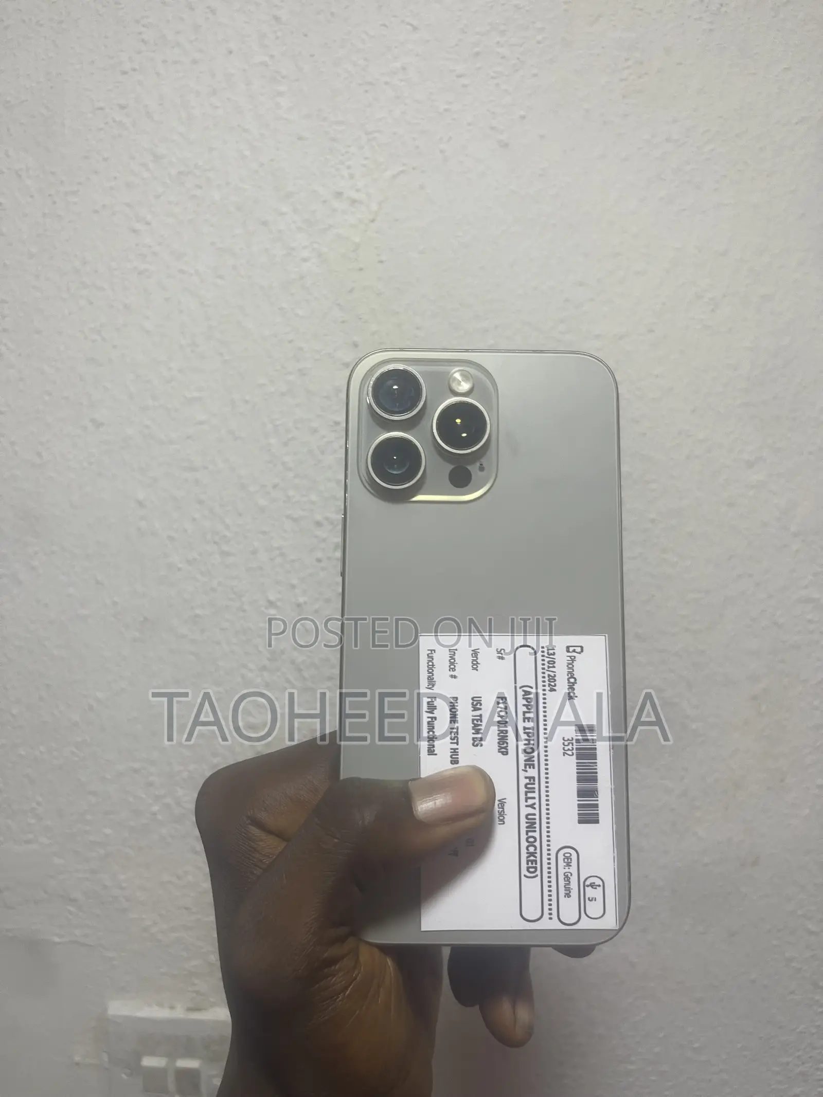 Apple iPhone 15 Pro Max 256 GB Silver