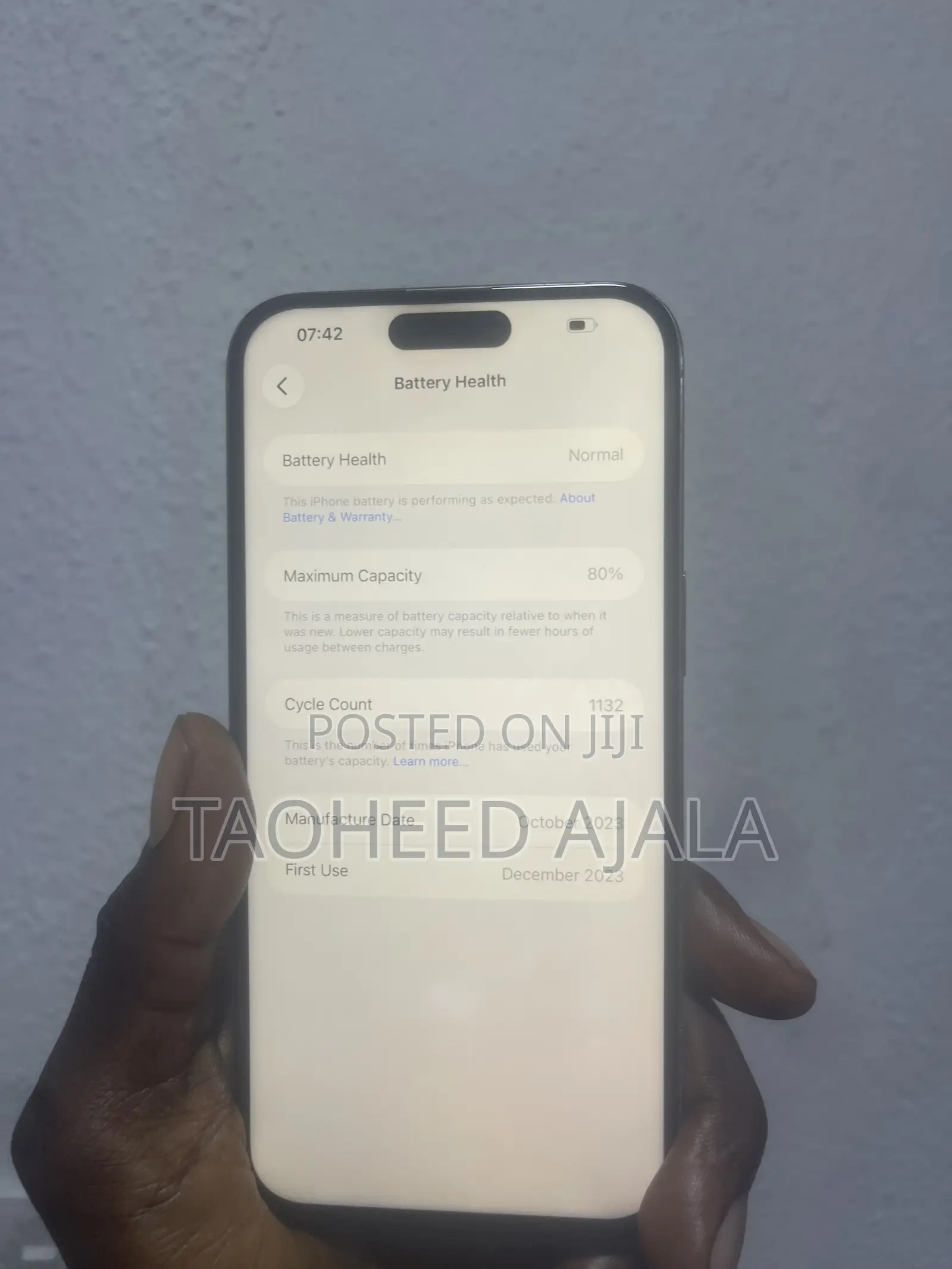 Apple iPhone 15 Pro Max 256 GB Silver