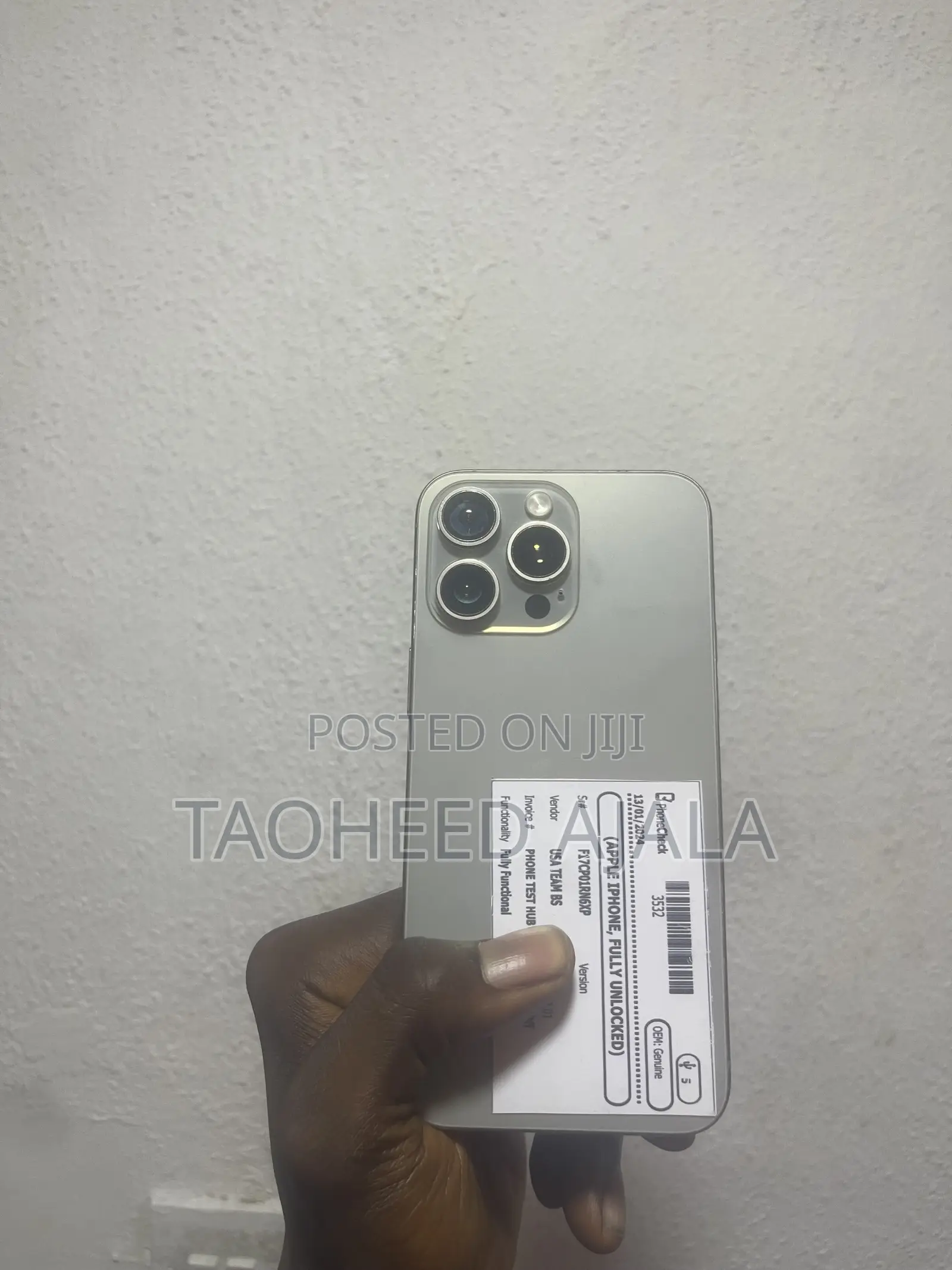 Apple iPhone 15 Pro Max 256 GB Silver