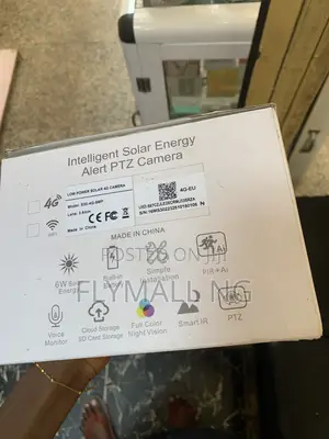 Intelligent Solar Energy Alert PTZ Camera