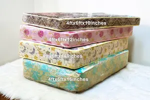 4ftx6ftx10inches Semi Orthopaedic Mattress (10,12,14,16)