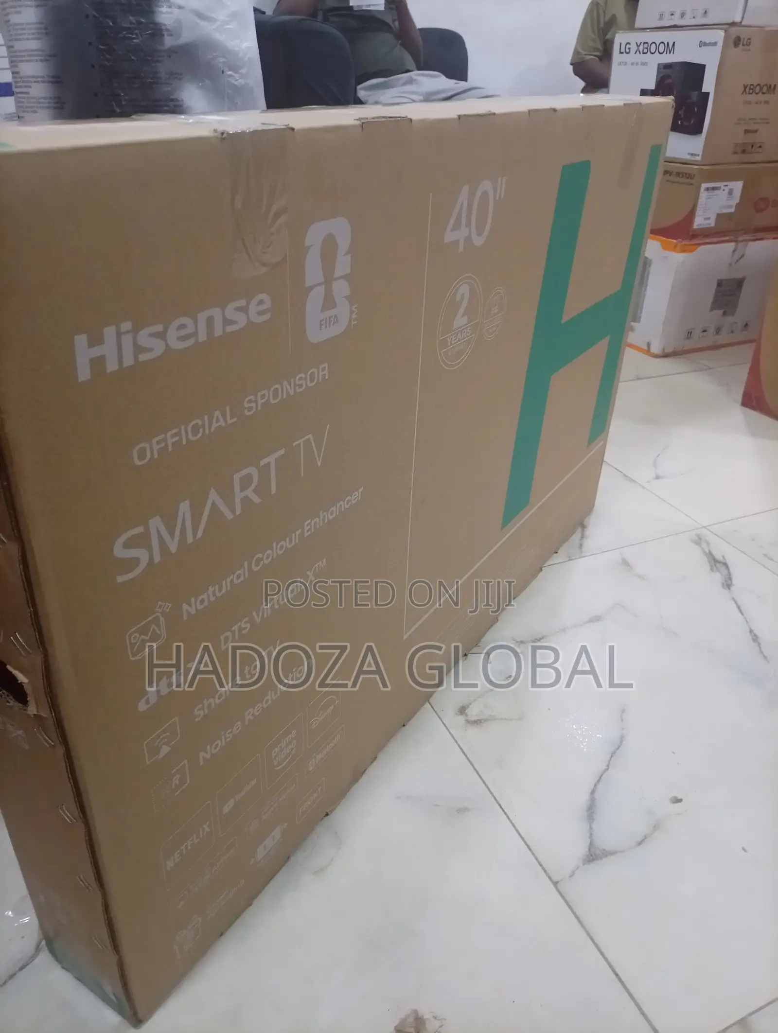 Smart Hisense 40” Tv – Fast Internet Connectivity