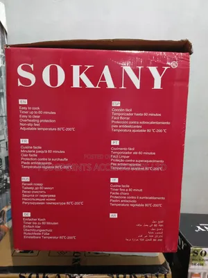 Sokany 9.5liters Airfryer+Free Delivery Today Only