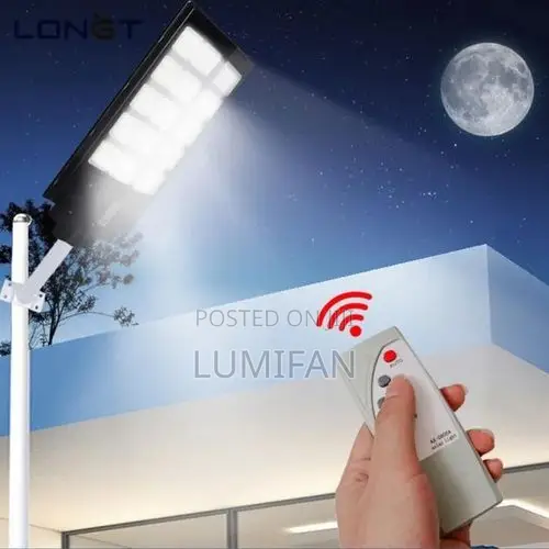 Solar Street Lamp + Remote Control - 300w
