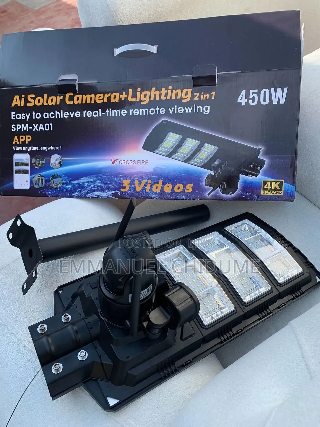 Ai Solar Camera+Light 2 in 1