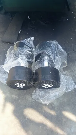 40kg Round Dumbbells Brand New