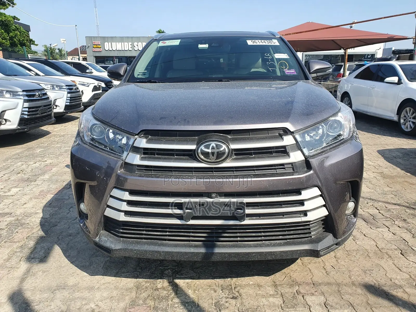 Toyota Highlander 2017 Gray