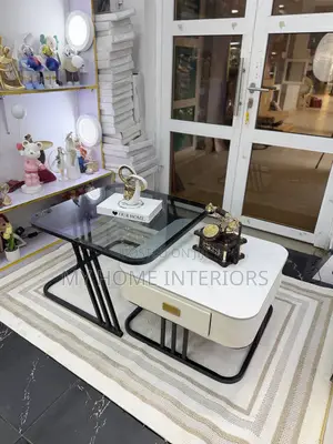 Glass Marble Center Table