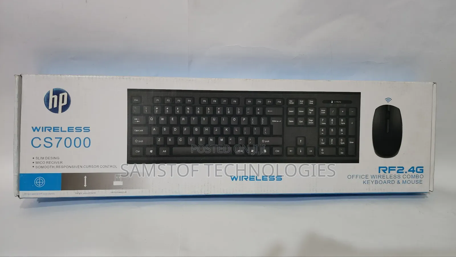 Cs7000 Hp Wireless Keyboard Mouse Suit
