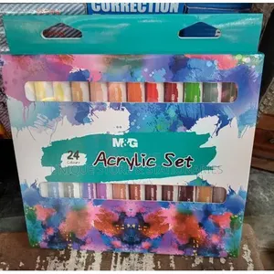 Acrylic Tube Paint 24 Colors