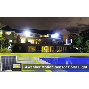Outdoor Solar Floodlight + Remote Control - 300w