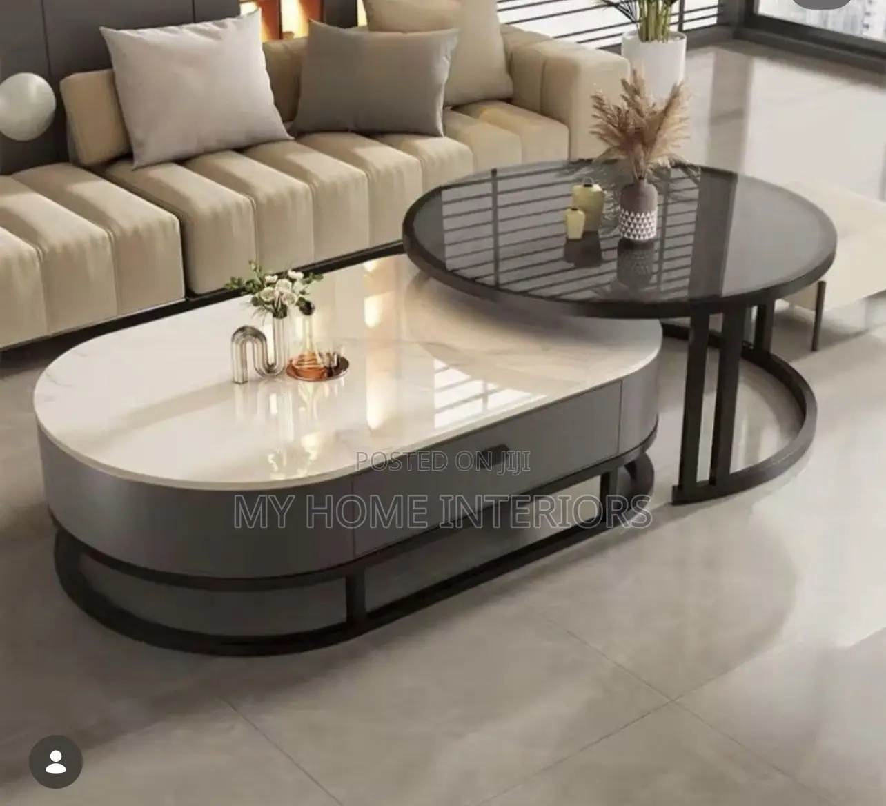 2 in 1 Stylish Center Table