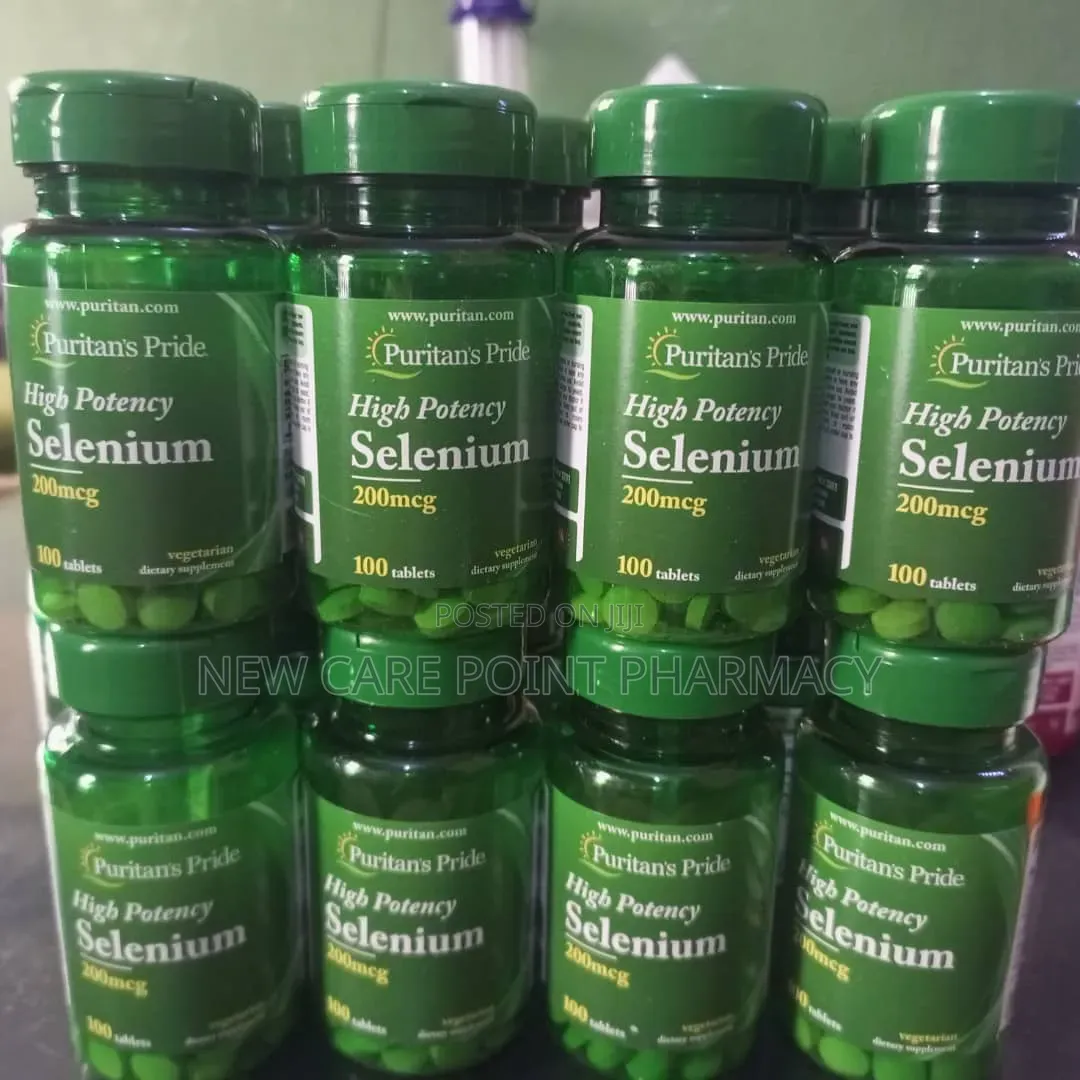 Puritans Pride High Potency Selenium 200mcg by 100