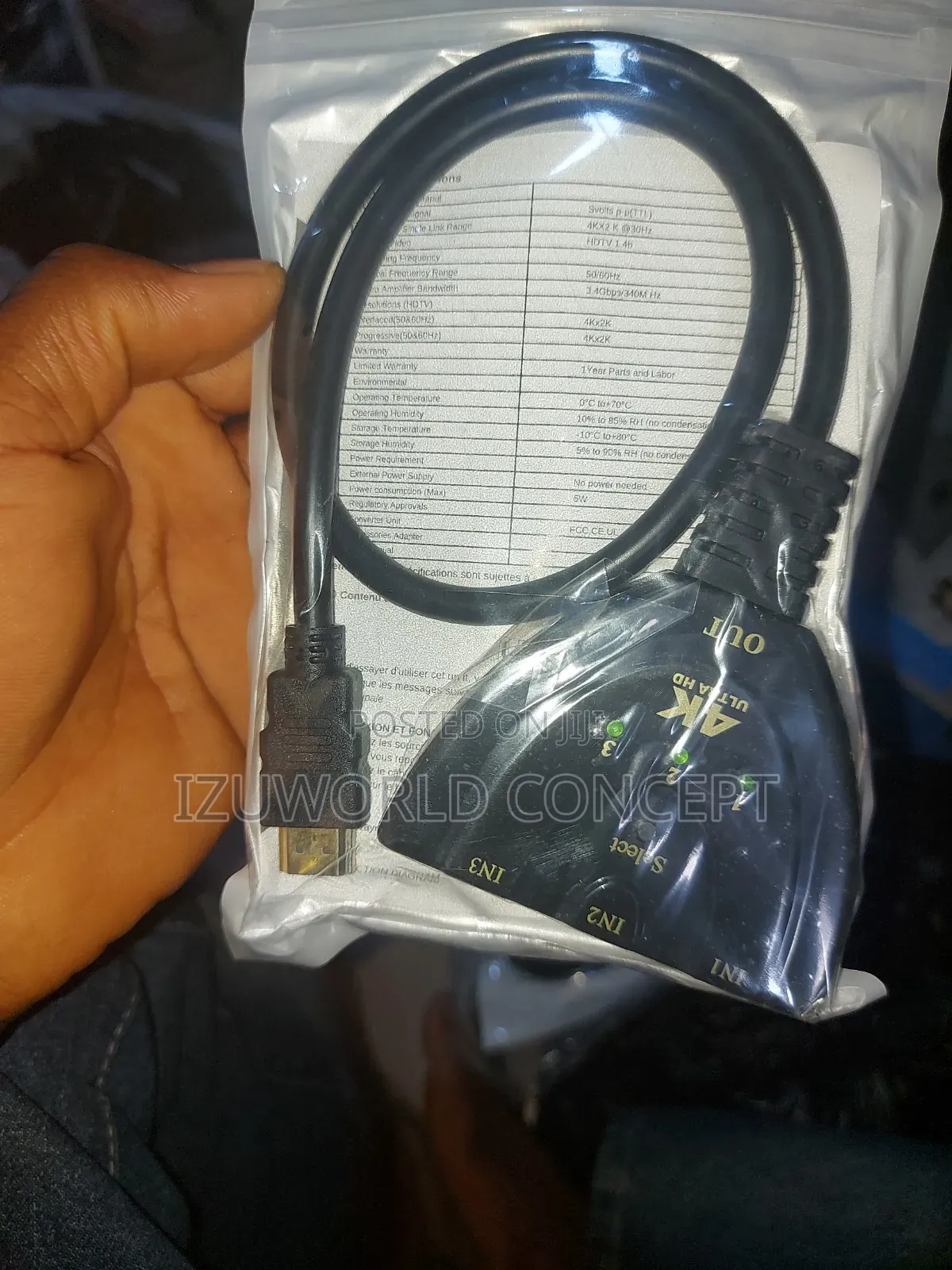Hdmi Switch 3 Way's