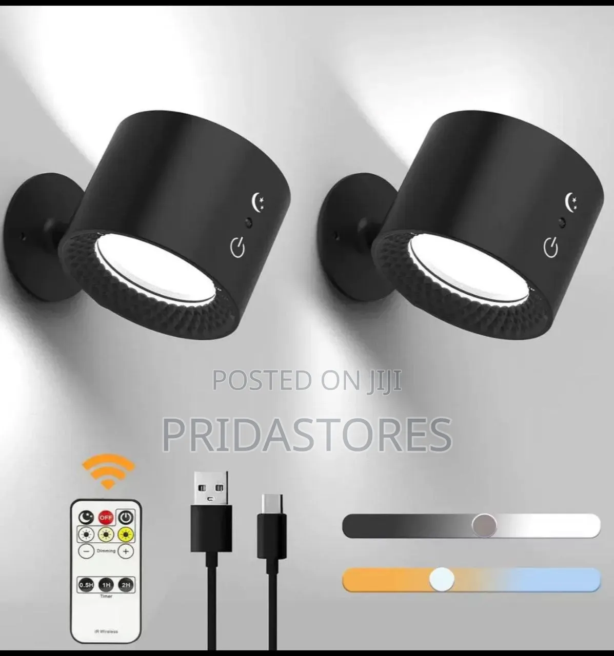 Led Wireless Rechargeable Wall Lamp