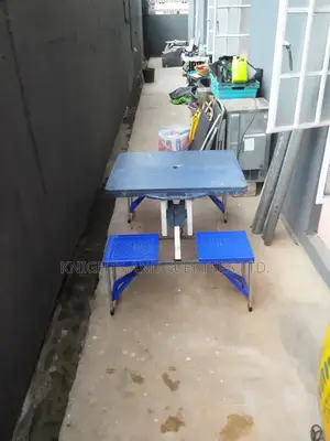 Foldable Picnic Table and 4 Chairs for Kids