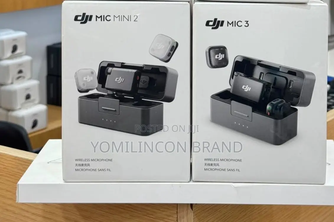 Dji Mic 3 (2 Tx + 1 Rx + Charging Case), Wireless Microphone