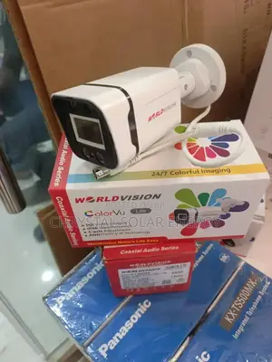 Worldvision CCTV Bullet Camera Colorvu Technology for 24/7 Color Image