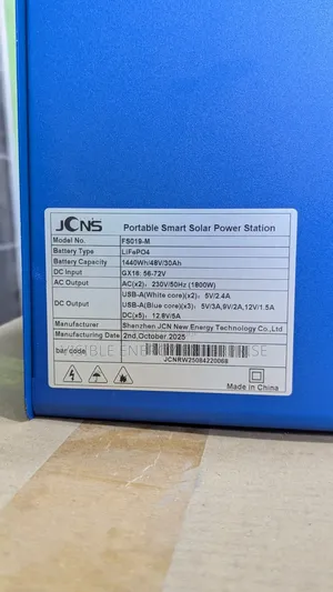 JCNS 1800w Energy Solar Power System