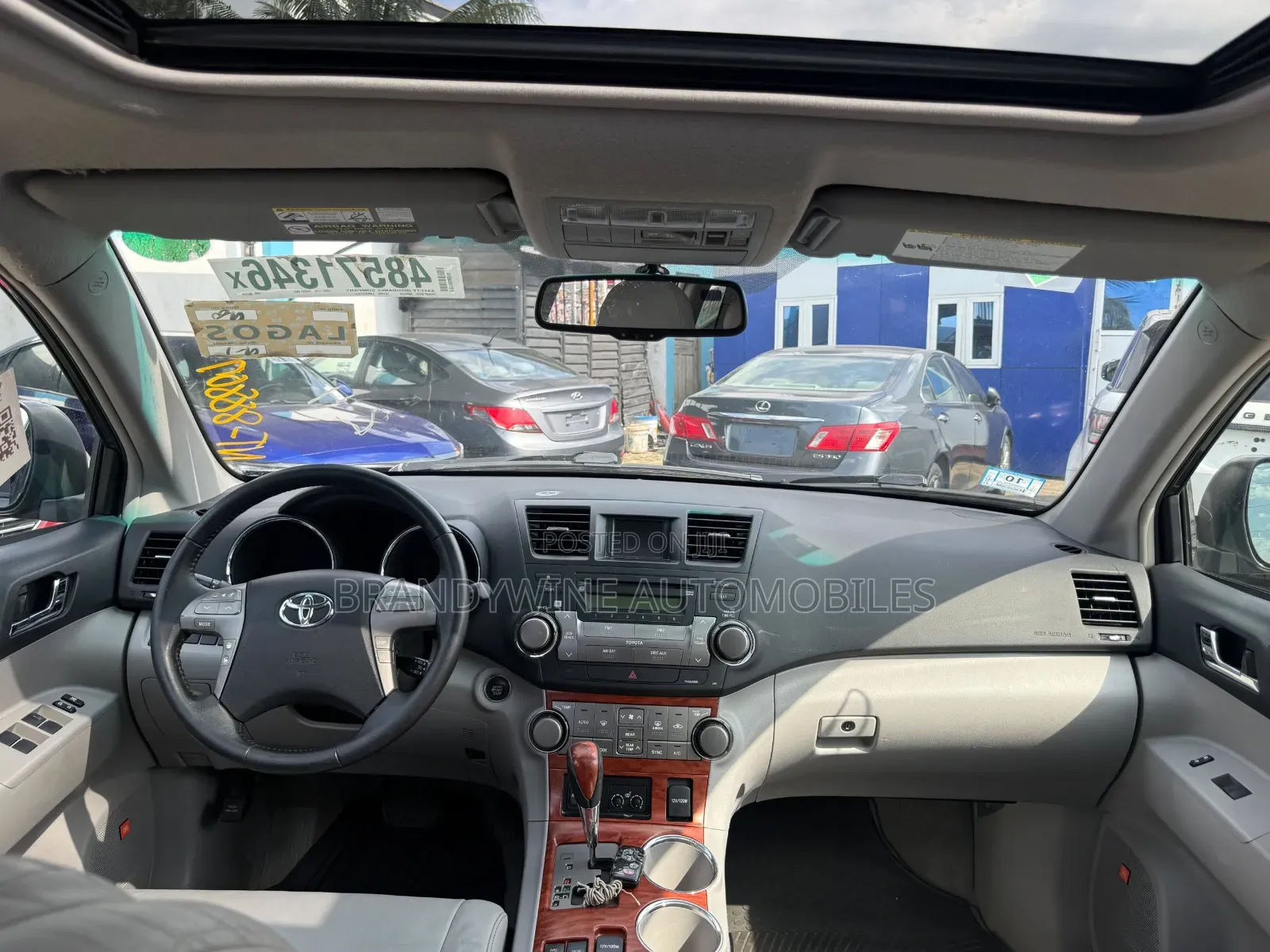 Toyota Highlander 2008 Gray