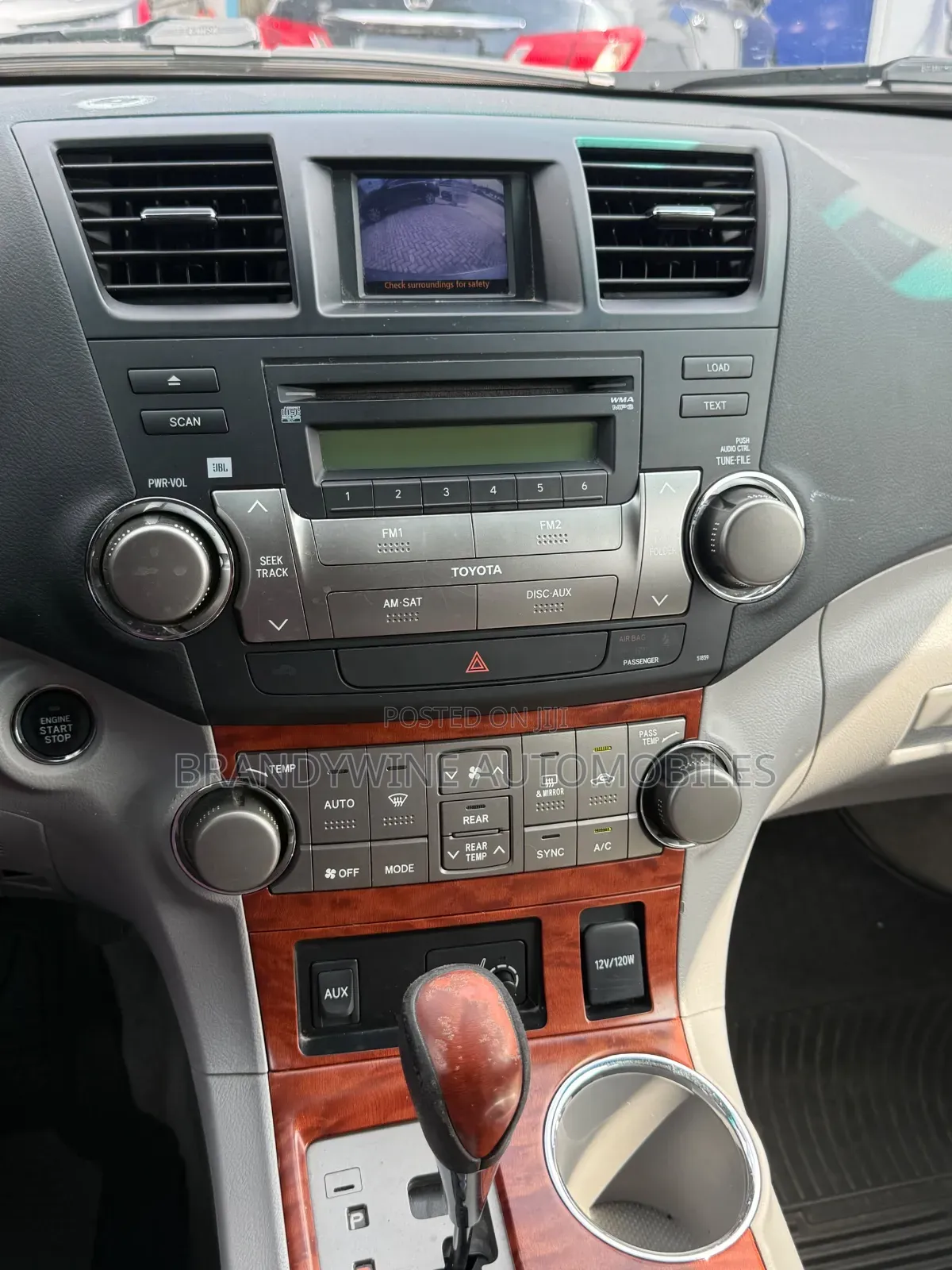 Toyota Highlander 2008 Gray