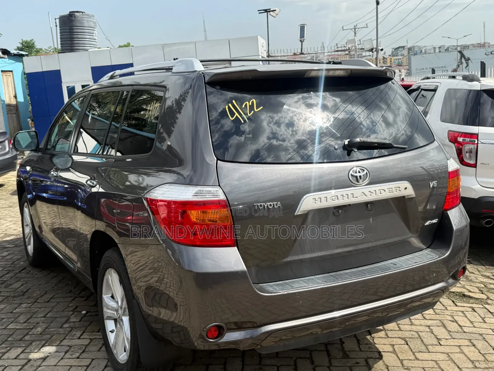 Toyota Highlander 2008 Gray