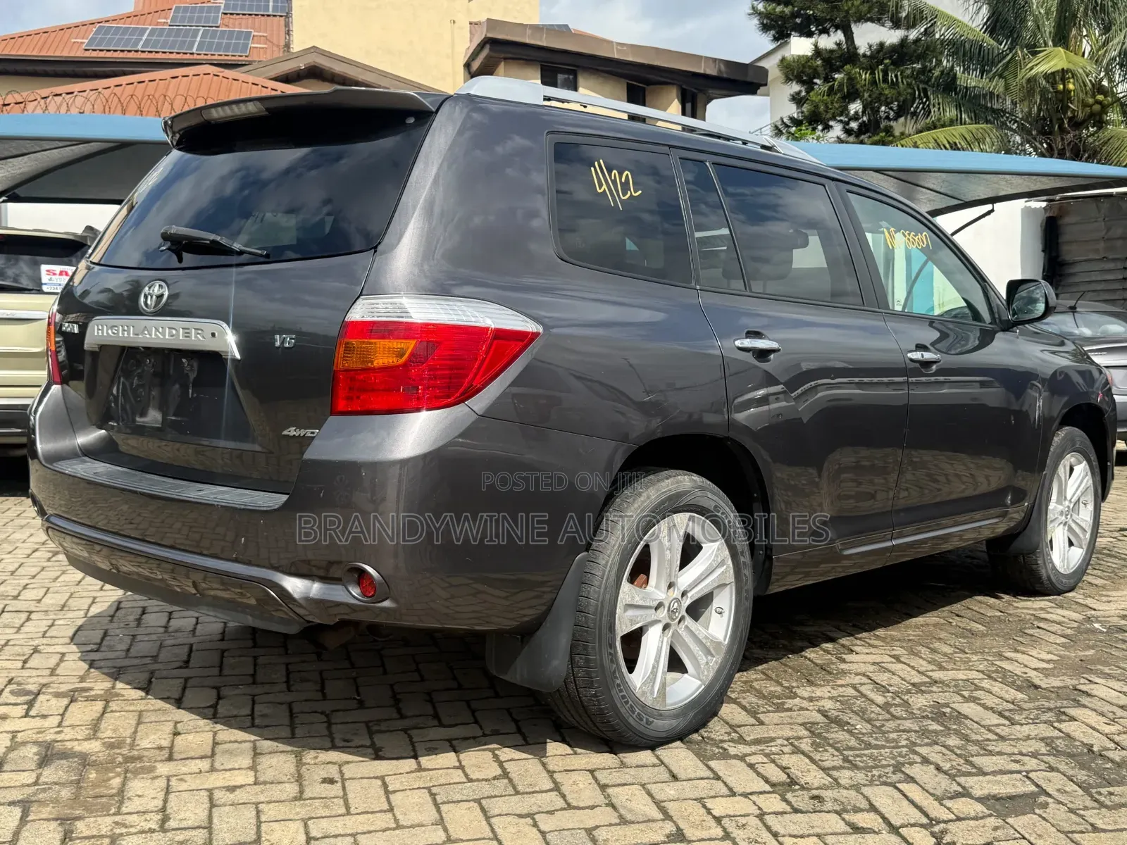 Toyota Highlander 2008 Gray
