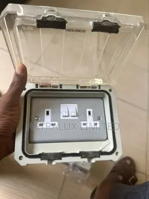 13a Double Weatherproof Socket Ip66 Original