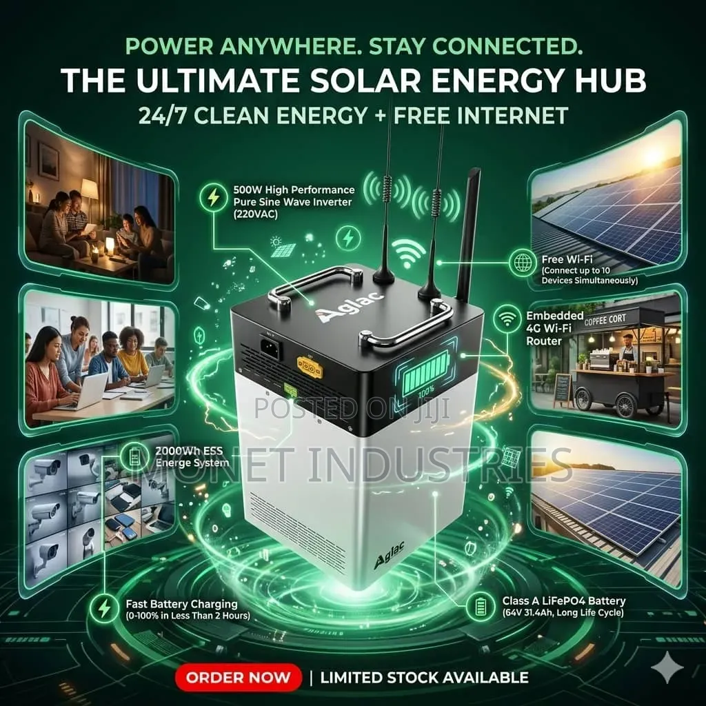 2kwh 500w Portable Solar Generator
