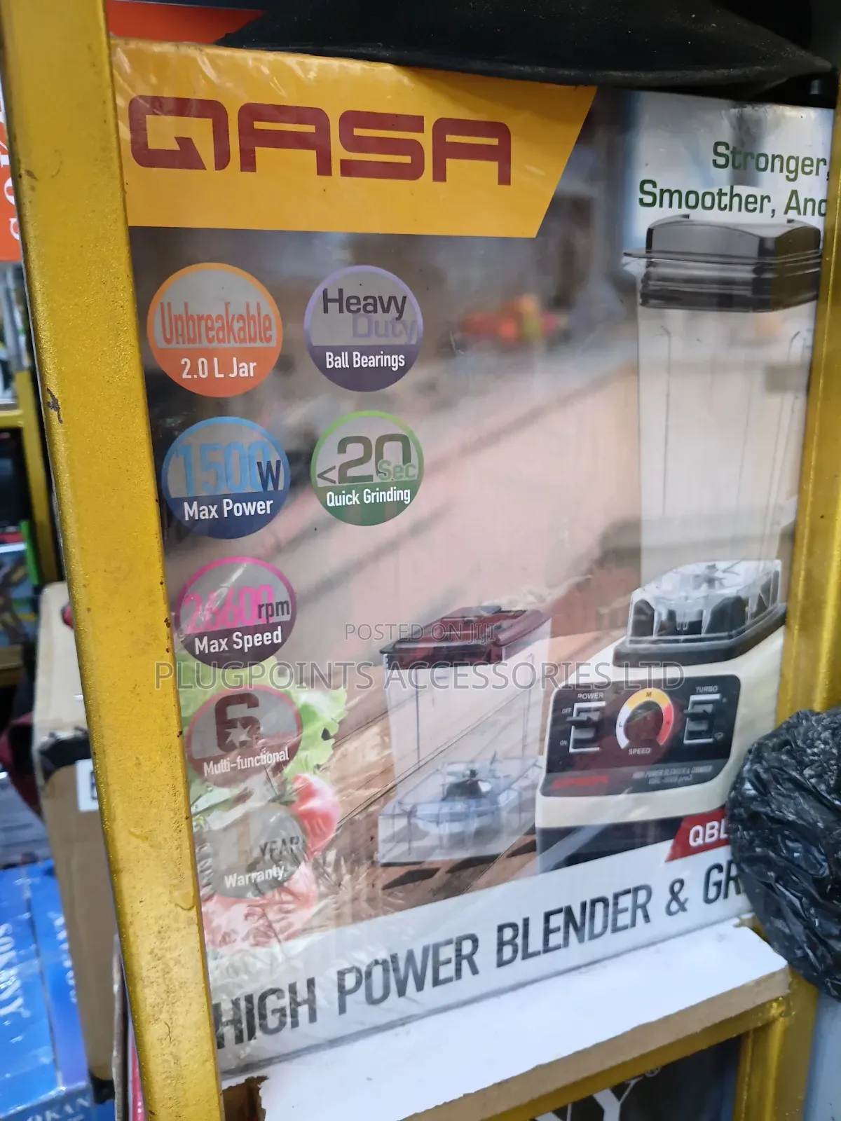 Qasa High Power Blender 1500w Pro 3