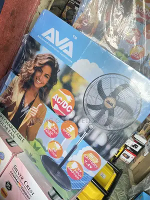 Ava Solar Rechargeable Fan Dc With Solar Panel