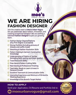 Hiring Fashion Designer