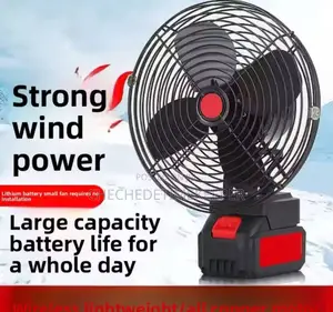 Portable Wireless Charging Lithium Battery Fan