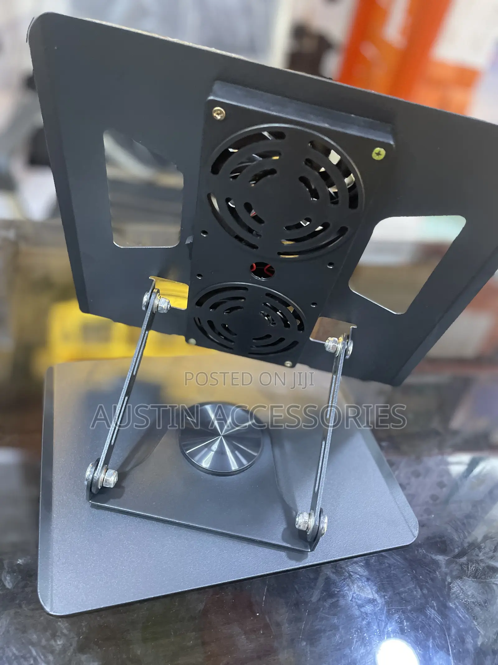 Rotating Laptop Stand With Cooling Fan