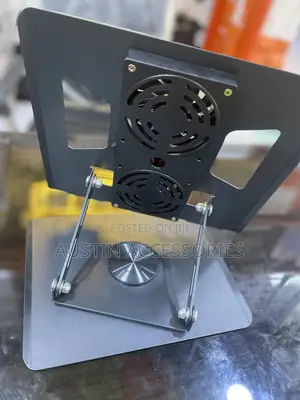 Rotating Laptop Stand With Cooling Fan