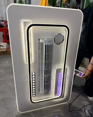 Bladeless Chandelier Fan With Light