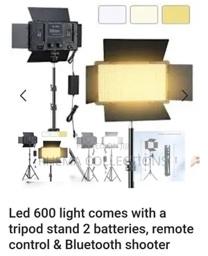 Rechargeable Pro Led 600 and Tripod Stand
