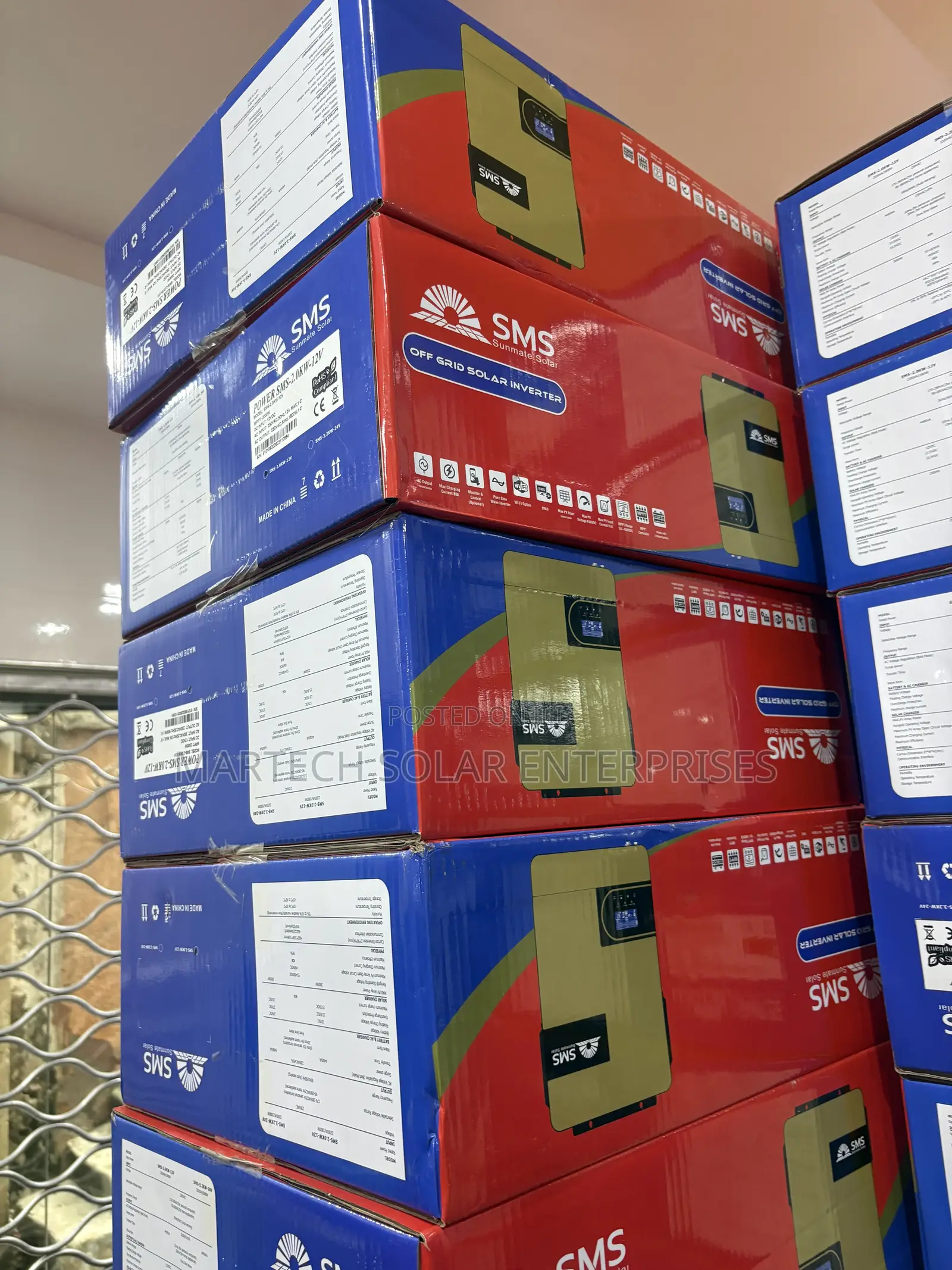 2kva 12v SMS Inverter Hybrid Solar