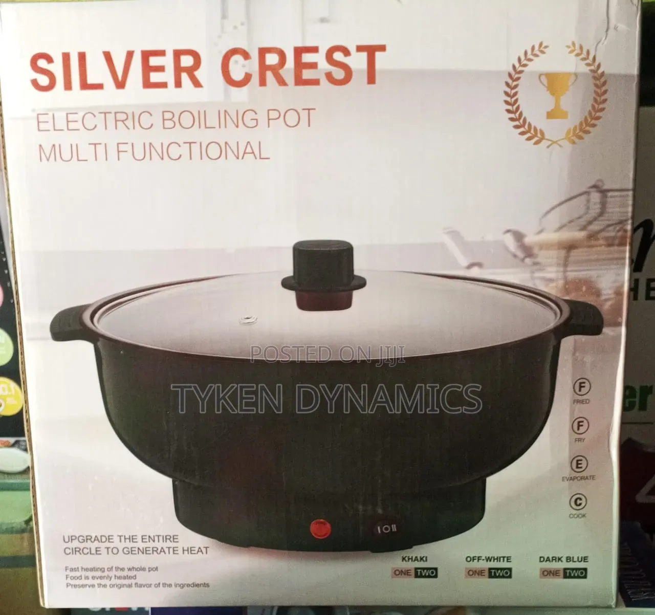 Electric Boiling Multi-Functional Cooking Pot