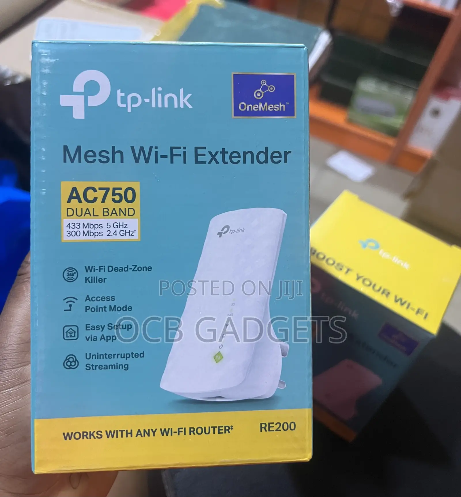 Tp-Link Ac750 Wifi Extender Re200